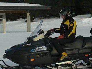 Plateau de Beille : moto des neiges
