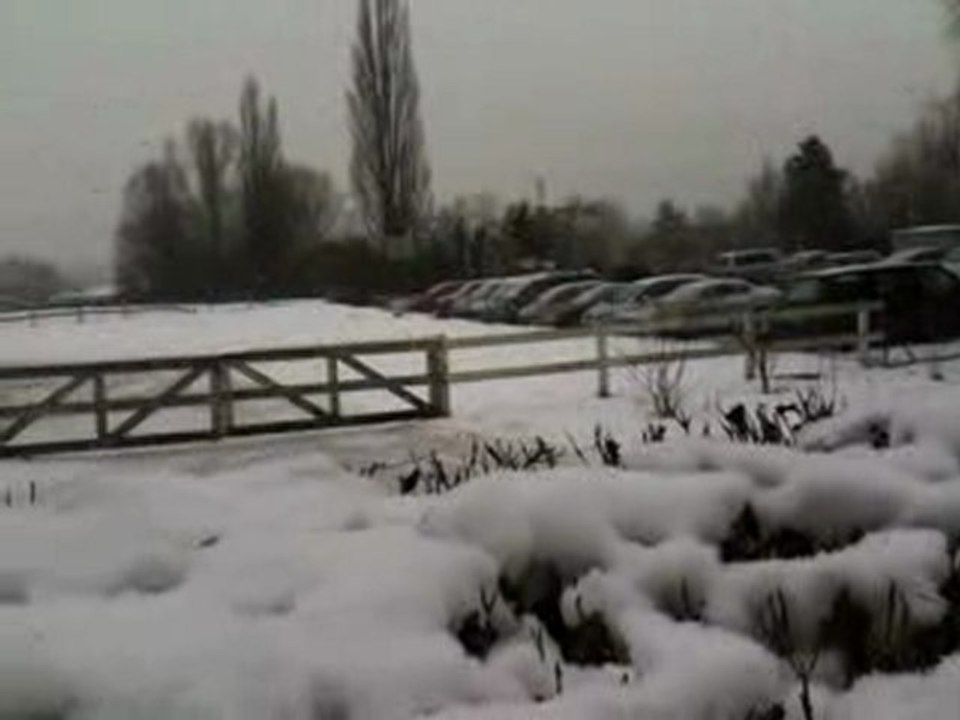 Le silence de la neige ...
