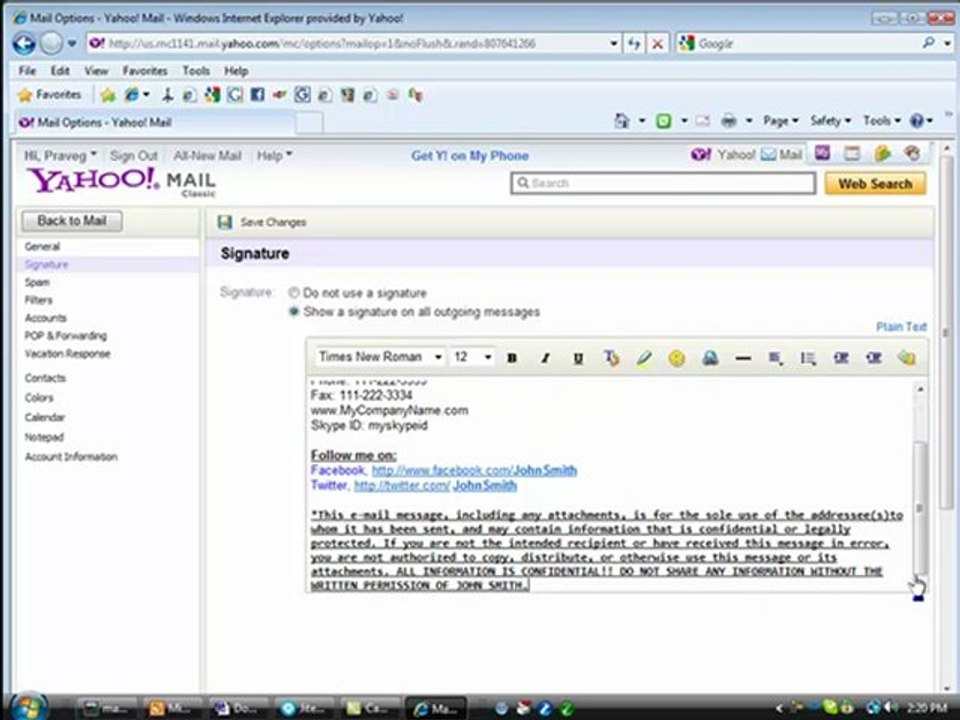 Why you need to setup Email Signature