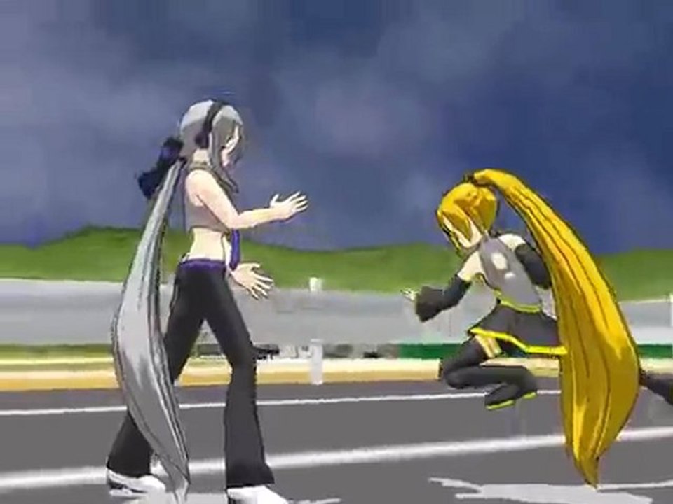 Neru Akita Vs Haku Yowane - Karate Match