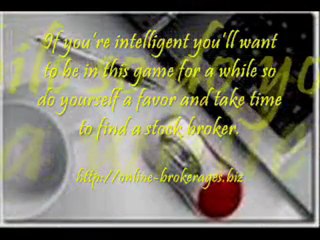 Online brokerages