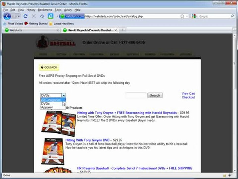 WebStarts Ecommerce Getting Started