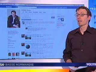 Rodolphe Thomas sur Facebook (Journal 19/20 de France 3)