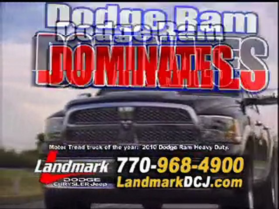2010 Dodge Ram Dominates-Landmark Dodge Chrysler Jeep ATL