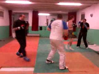 boxe chris vs moi round 1