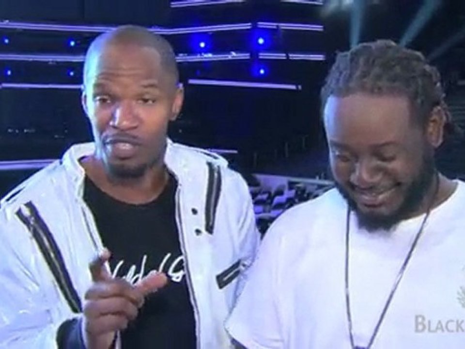T. Pain and Jamie Foxx discuss Grammy Nod