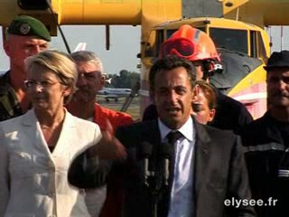 Allocution lors de son déplacement en Corse