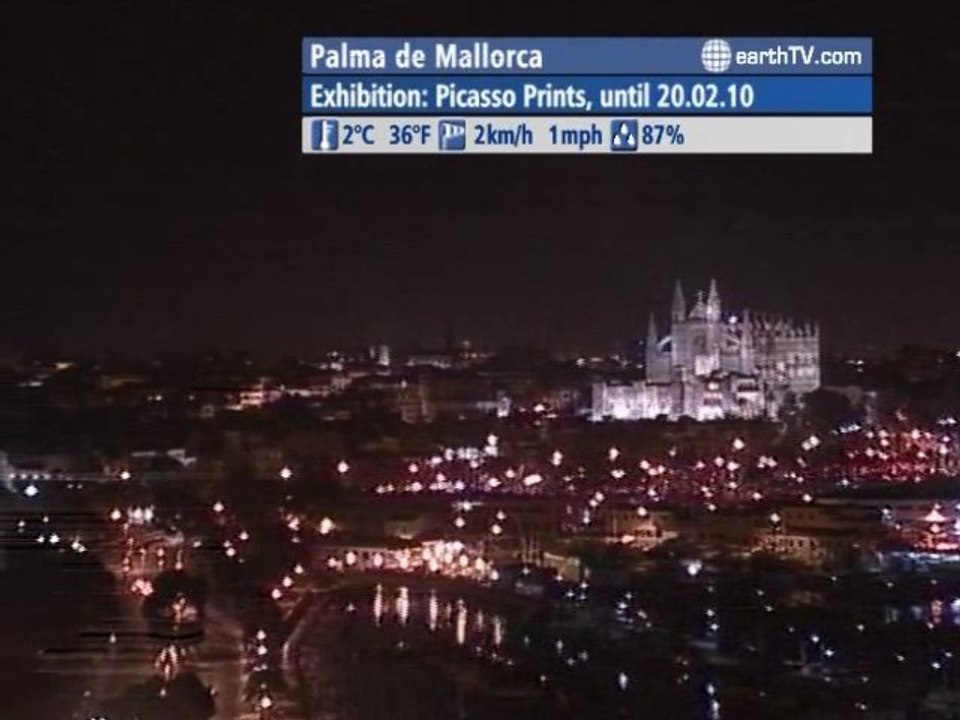 Washington - USA, Hamburg - Germany, Avignon - France, Niagara Falls - Canada, Palma de Mallorca - Spain, Budapest - Hungary, Dresden - Germany