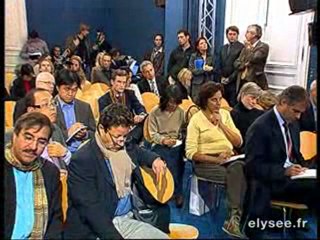 Agenda Présidentiel du 27 septembre au 4 Octobre 2007