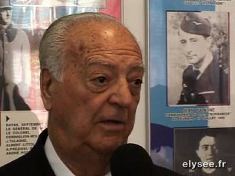 Les anciens combattants du régiment Normandie-Niemen