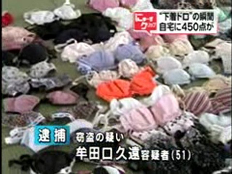下着泥棒 Japanese Lingerie Thief 20100212