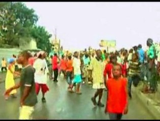 Quake Victims Protest at Haitian Airport