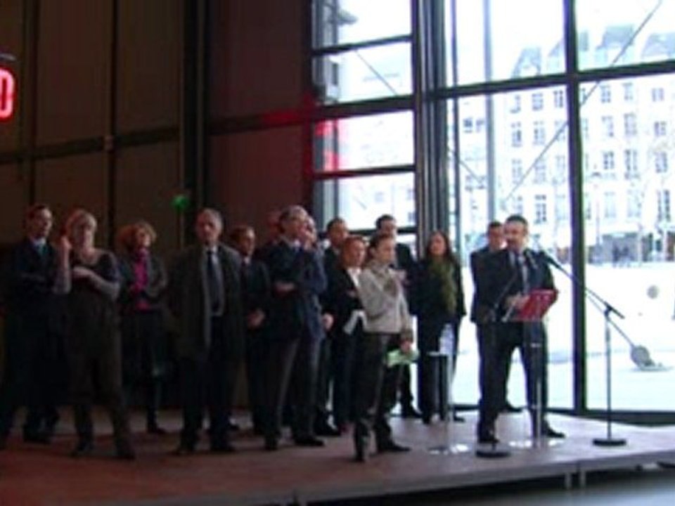 centre pompidou voeux 2010 alain seban