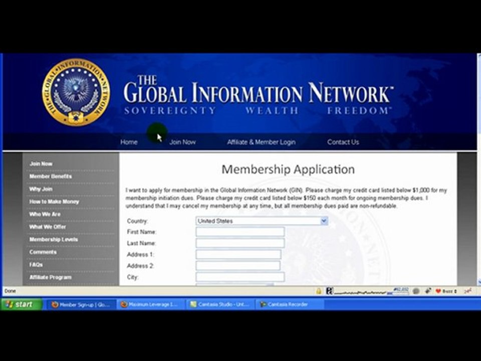 Global Information Network | How To Join Free!