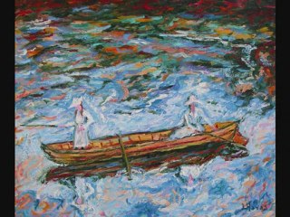 LAURENT HAVAS ARTISTE PEINTRE IMPRESSIONNISTE BAS NORMAND