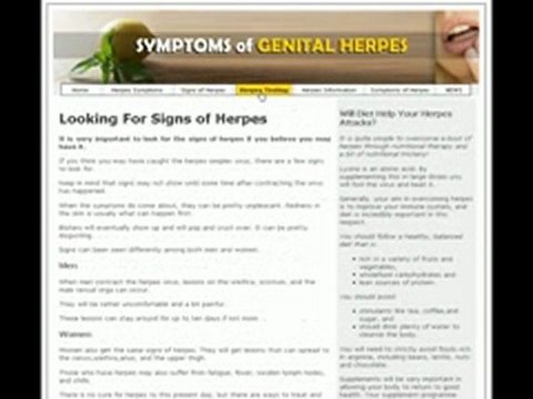 Symptoms of genital herpes Teenagers - Prevent Future Cold S