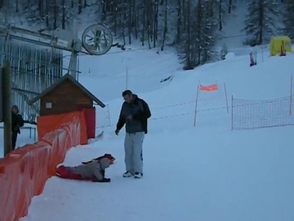 Romane luge à Réallon1