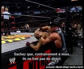 WWE - WCW - Bischoff ballance les résultats de RAW (vostfr)