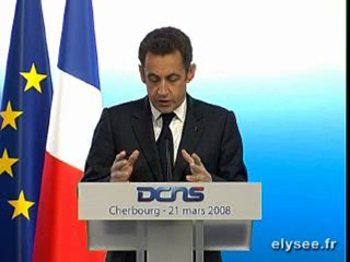 Discours lancement du sous-marin "Le Terrible"