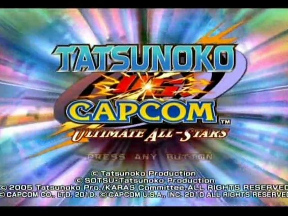 VideoTest Tatsunoko VS Capcom (Wii)