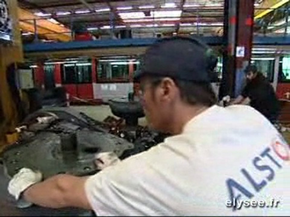 Inauguration de l'AGV d'Alstom à La Rochelle