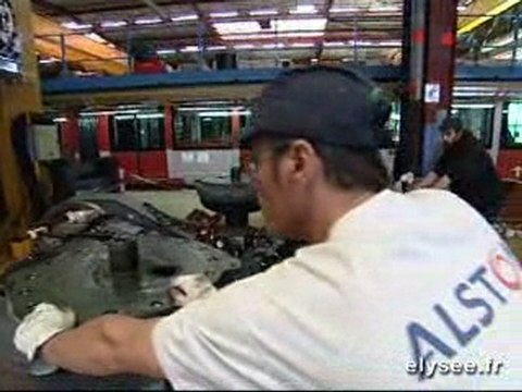 Inauguration de l'AGV d'Alstom à La Rochelle