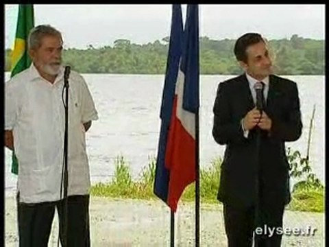 Point de presse conjoint avec M. Luiz Ignacio LULA DA SILVA