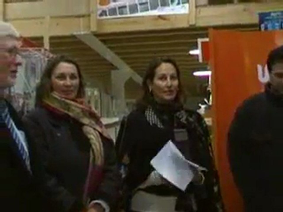 Ségolène Royal visite le canton de Matha 1/2