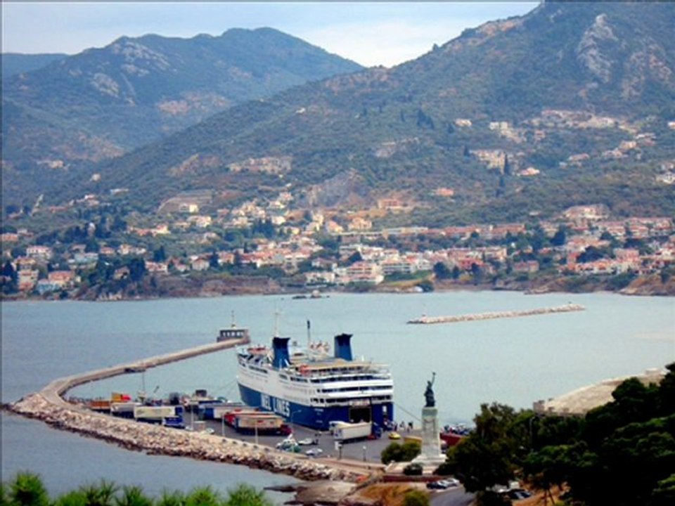 Mytilini "la forteresse de" . Lesbos.