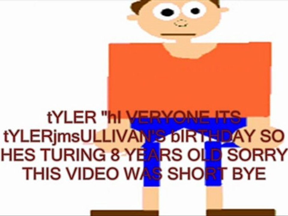 TylerJMSullivan's 8th birthday