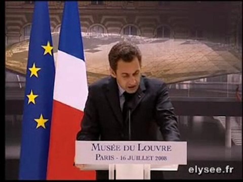 Allocution 1ère pierre des salles d'art islamique au Louvre