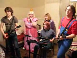 Soirée pendaison crémaillère Band Hero/Guitar Hero. Vidéo 4.