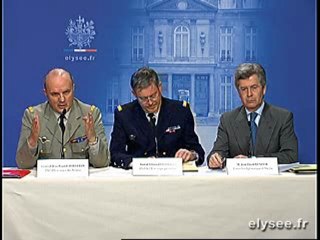 Libération des otages sur le Ponant : Point presse