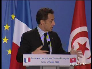 Intervention devant le Forum d'Affaires franco-tunisien