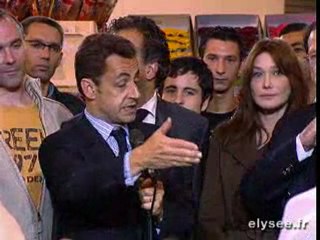 Allocution au Marché international de Rungis