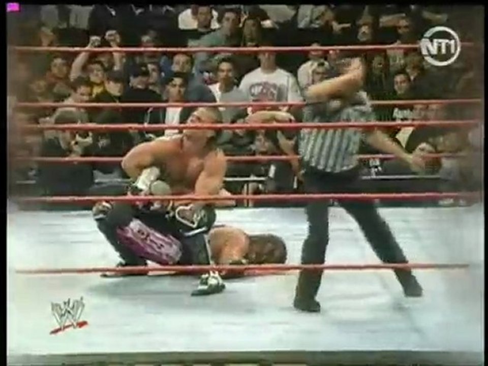 résumer du match entre  Bret Hart & Shawn Michels 1/3
