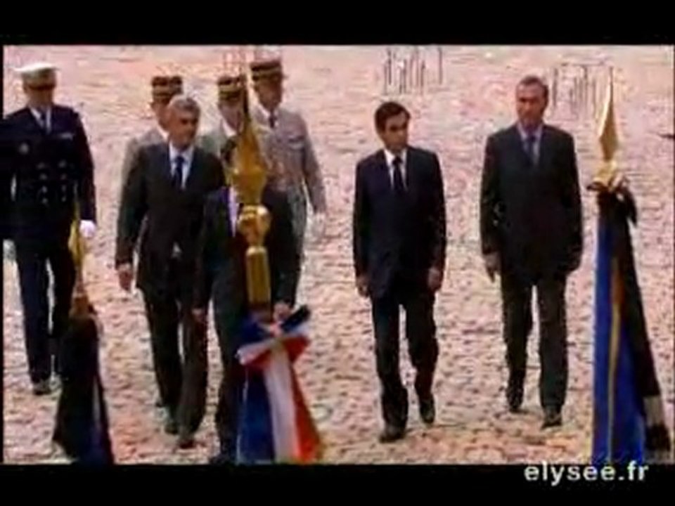 Hommage national rendu aux soldats morts en Afghanistan