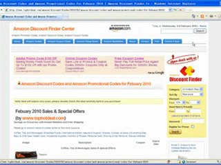 How to find Amazon Promotional Codes For 2010