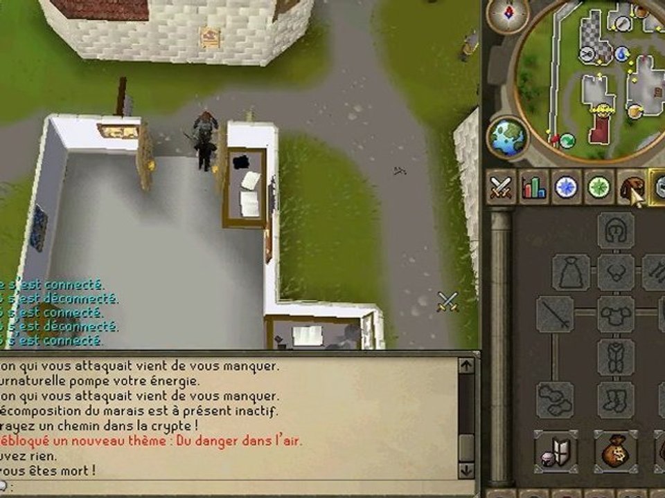 runescape delire : foufou se suicide au barrow