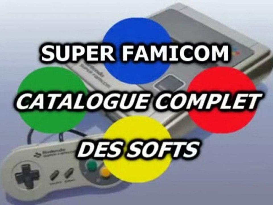 [SFC-03] Catalogue vidéo des jeux Super Famicom 101-150