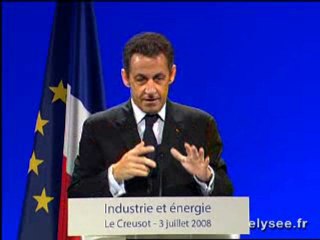 Discours avenir de la politique énergétique de la France