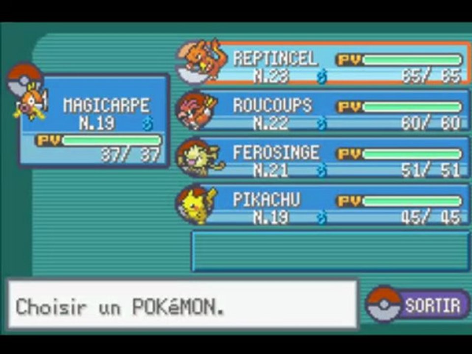 pokemon rouge feu 06  l'aréne d'azuria