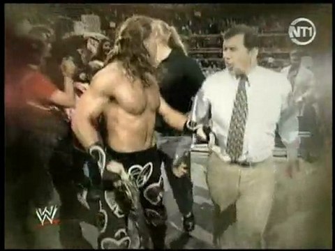 résumer du match entre Bret Hart & Shawn Michels 2/2