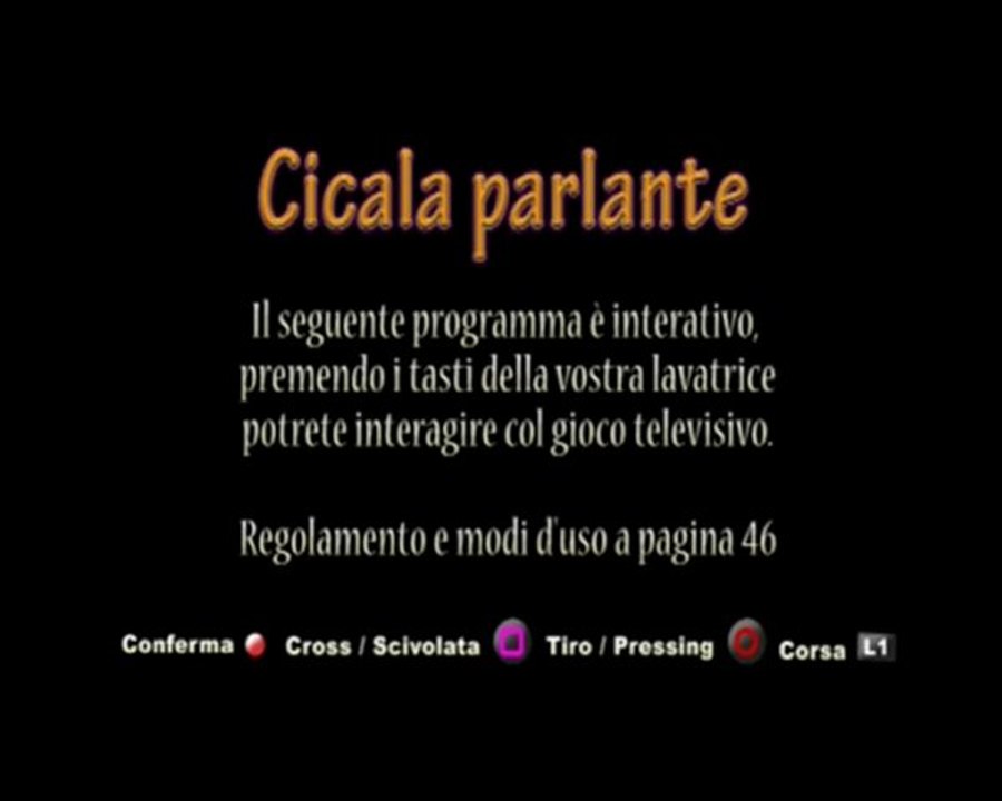 Canale Test - Il Cicalo Parlante