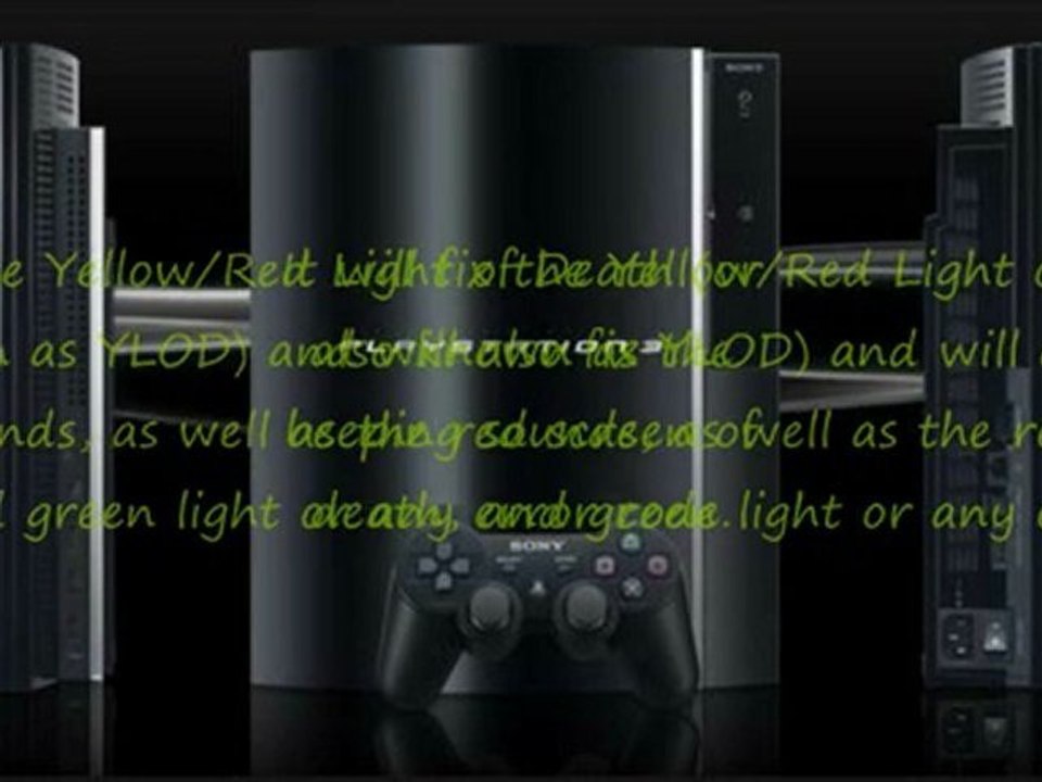 How to repair, fix your PS3 yellow, red light & ...