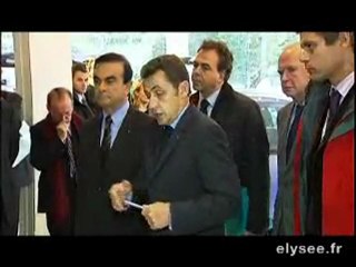 Intervention dans l'usine Renault de Sandouville