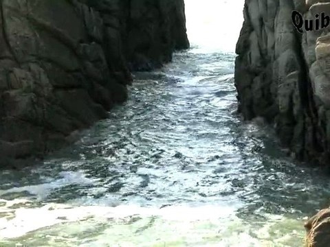 SOLEIL DHIVER SUR COTE SAUVAGE DE QUIBERON