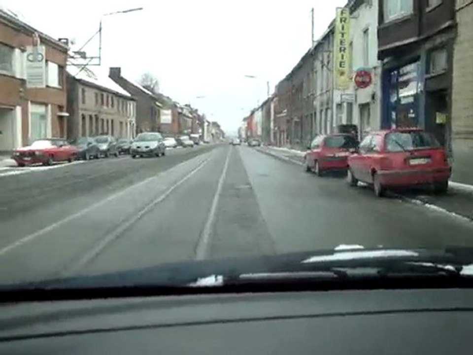 L'état des routes à Charleroi