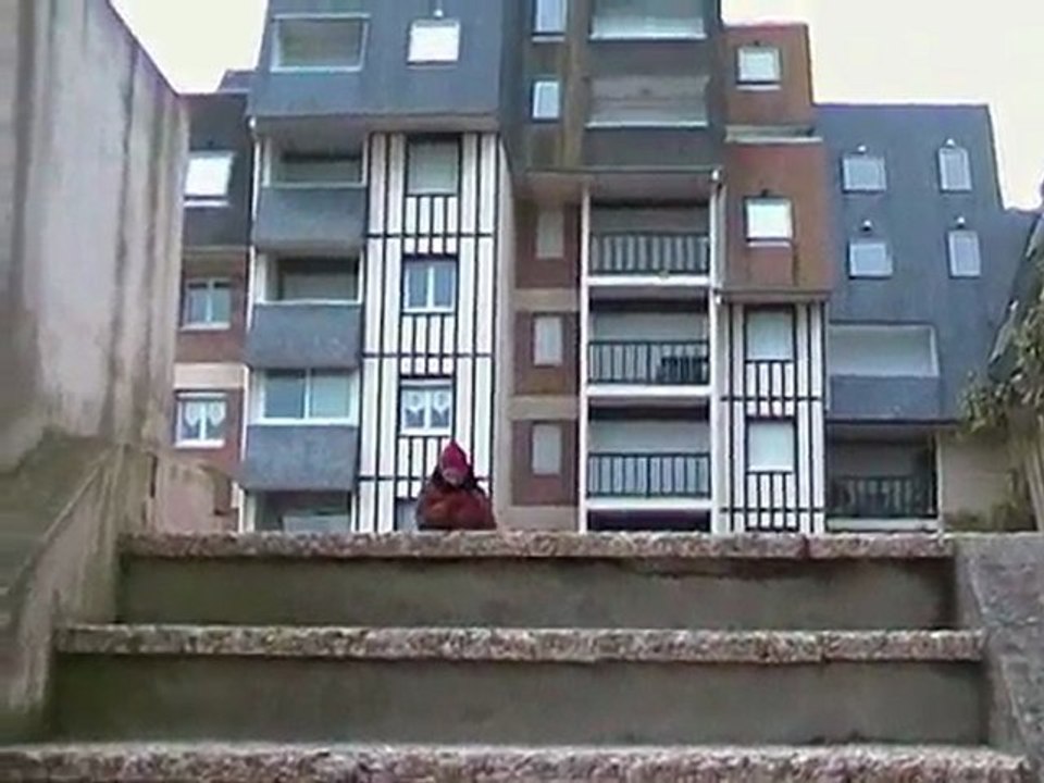 Octave à Cabourg en janvier 2010