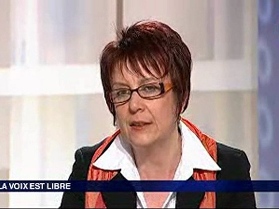 Odile Lescronier co-listière de Rodolphe Thomas sur France 3